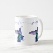 Mooie Hummingbird, persoonlijke naam Koffiemok (Voorkant rechts)