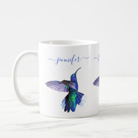 Mooie Hummingbird, persoonlijke naam Koffiemok (Links)