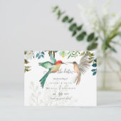 Mooie HUMMINGBIRDS-koppel Briefkaart (Staand voorkant)