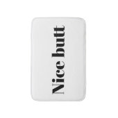 Mooie humor met stuiktypografie badmat (Voorkant Verticaal)