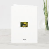 Mooie Husky Dog Dank je wel Bedankkaart (Achterkant)