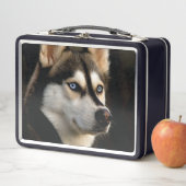 Mooie Husky Worp Kussen (In situ)