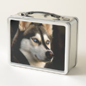 Mooie Husky Worp Kussen (Achterkant)