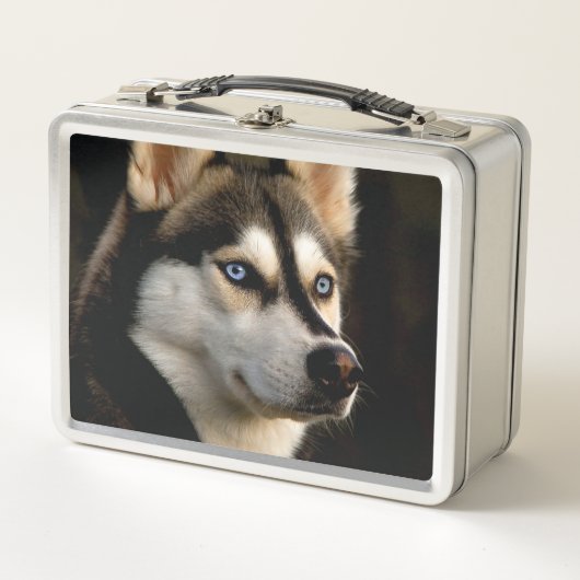 Mooie Husky Worp Kussen (Voorkant)