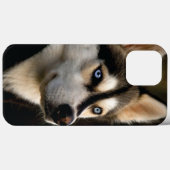 Mooie Husky Worp Kussen Case-Mate iPhone Case (Achterkant (horizontaal))