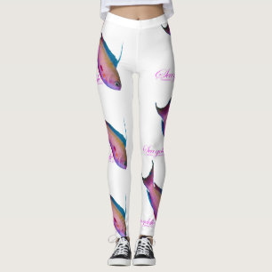 Mooie huwelijks kleuring voor de zee goudkleurige leggings
