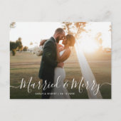 mooie huwelijksfeestdag briefkaart (Voorkant)