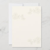 Mooie Huwelijksuitnodiging voor Moslims Kaart (Achterkant)