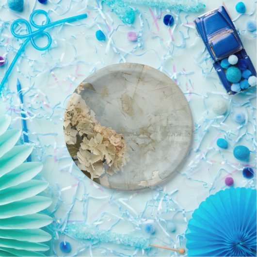 Mooie Hydrangea Paper Borden Papieren Bordje (Feest)