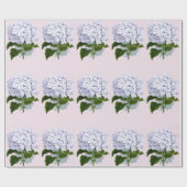 Mooie hydrangea-ventilator in Violet Cadeaupapier (Vlak)