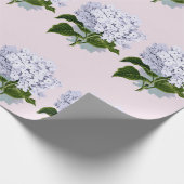 Mooie hydrangea-ventilator in Violet Cadeaupapier (Hoek)