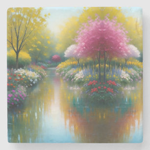 Mooie Hydranger Tuin Steen Onderzetter