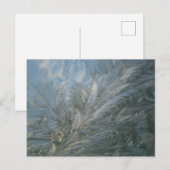 Mooie Ice Flower DIY Briefkaart (Voorkant / Achterkant)