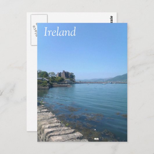 Mooie Ierse kustlijn Briefkaart (Voorkant / Achterkant)