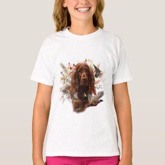 Mooie Ierse rode setter T-shirt