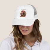 Mooie Ierse rode setter Trucker Pet (In situ)