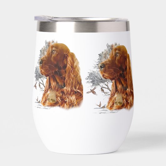 Mooie Ierse Setter , Kunst (Rechts)