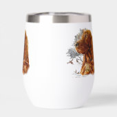 Mooie Ierse Setter , Kunst (Achterkant)