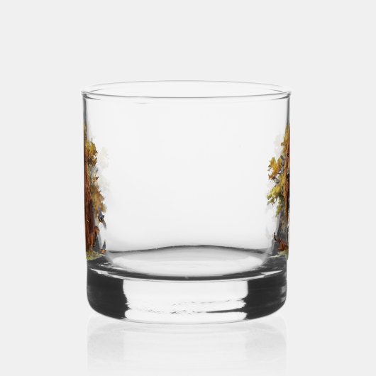 Mooie Ierse Setters Art Whisky Glas (Rechts)