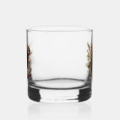 Mooie Ierse Setters Art Whisky Glas (Rechts)