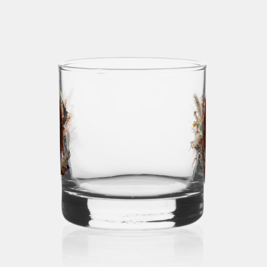 Mooie Ierse Setters Art Whisky Glas (Rechts)
