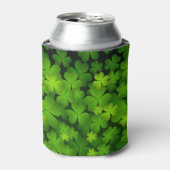 Mooie Ierse Shamrocks Blikjeskoeler (Blikje Voorkant)