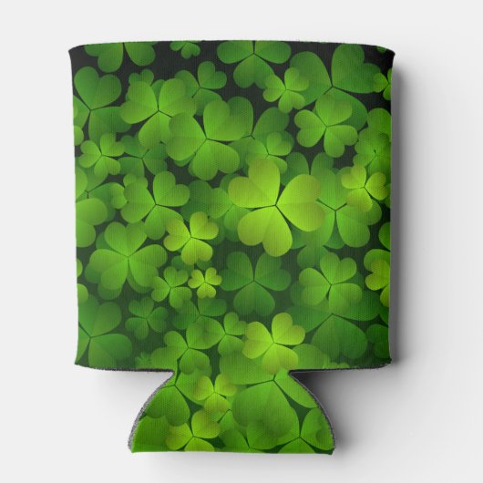 Mooie Ierse Shamrocks Blikjeskoeler (Achterkant)