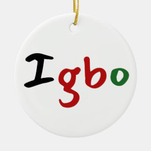 Mooie Igbo Keramisch Ornament