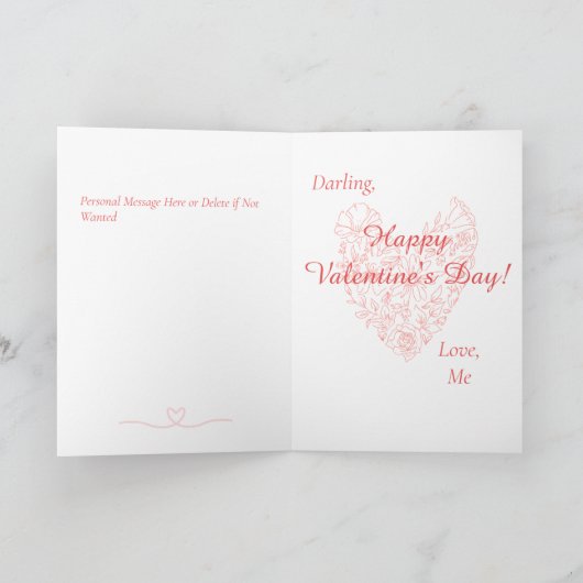 Mooie Iguana in Valentijnsdag met roze bloemen Feestdagen Kaart (Binnen)