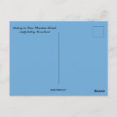 Mooie ijsberg Aappilattoq Groenland Briefkaart (Achterkant)