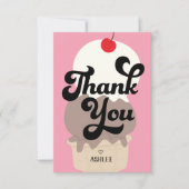 Mooie Ijsje Bedankkaart (Voorkant)