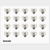 Mooie IJslandse Paard Dier Kunst Hart Sticker (Vel)
