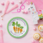 Mooie illustratie cartoon papieren bordje (Feest)