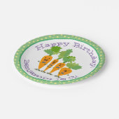 Mooie illustratie cartoon papieren bordje (Gekanteld)