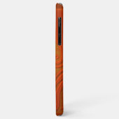 Mooie illustratie jonge vrouw met golvend haar Case-Mate iPhone case (Achterkant/links)