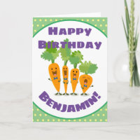 Mooie illustratie van de cartoon van het wortelkwa