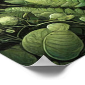 Mooie illustratie van hertenjong in bos – Schattig Poster (Hoek)