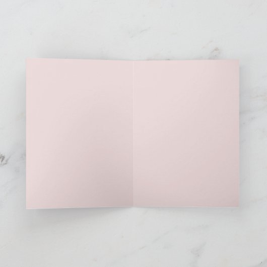 Mooie in Roze Kaart (Binnen)