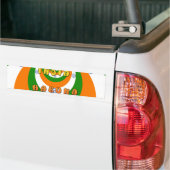 Mooie India Nationale Vlag Kleuren Hakuna Matata Bumpersticker (Op Truck)