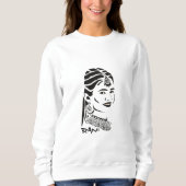 Mooie Indiase Rani Sweatshirt (Voorkant)