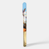 Mooie inheemse Amerikaanse vrouw inheemse outfit Case-Mate iPhone Case (Achterkant / Links)