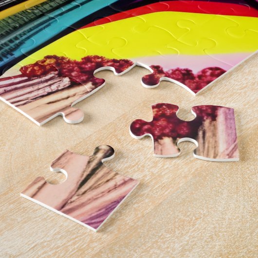 Mooie inheemse Amerikaanse vrouw. Legpuzzel (Zijkant)