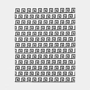 Mooie Inka geometrische patroon fleece deken