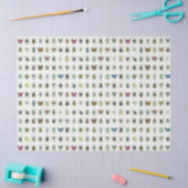 Mooie insectencollectie waterverf stijl beestjes  tissuepapier (Craft)