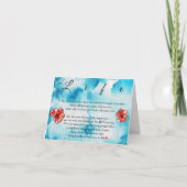 Mooie Inspirerend leven woorden Wenskaart Feestdagen Kaart (Voorkant)