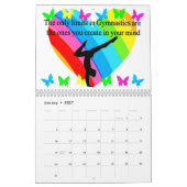MOOIE INSPIREREND QUOTES GYMNAST KALENDER (Jan 2027)