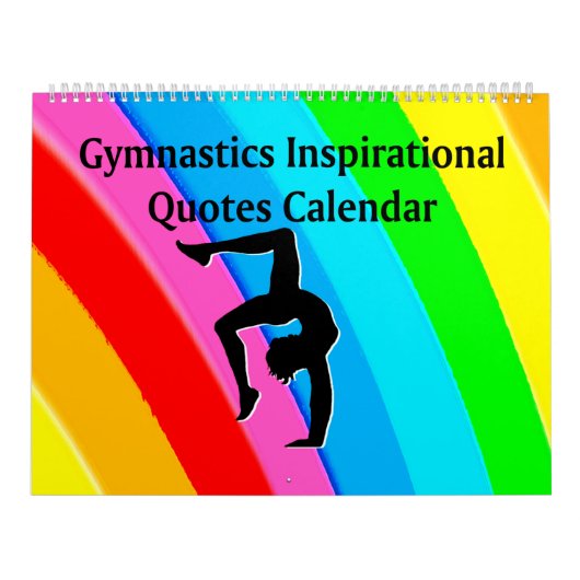 MOOIE INSPIREREND QUOTES GYMNASTIEK KALENDER (Hoes)