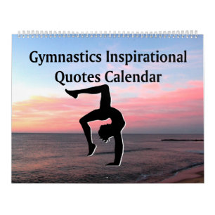 MOOIE INSPIRERENDE GYMNASTIEK QUOTE KALENDER