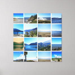 Mooie instagram landschapsfoto's van Olympisch Canvas Afdruk
