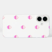 Mooie iPhone-hoes met roze cupcake Case-Mate iPhone Case (Achterkant (horizontaal))